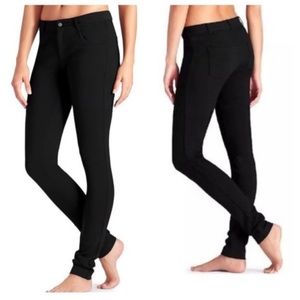 Athleta Skinny Ponte Pants Black Size 6